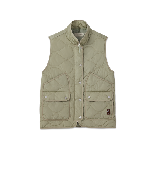 R M Williams - Wilby Gilet - Colour: Light Green