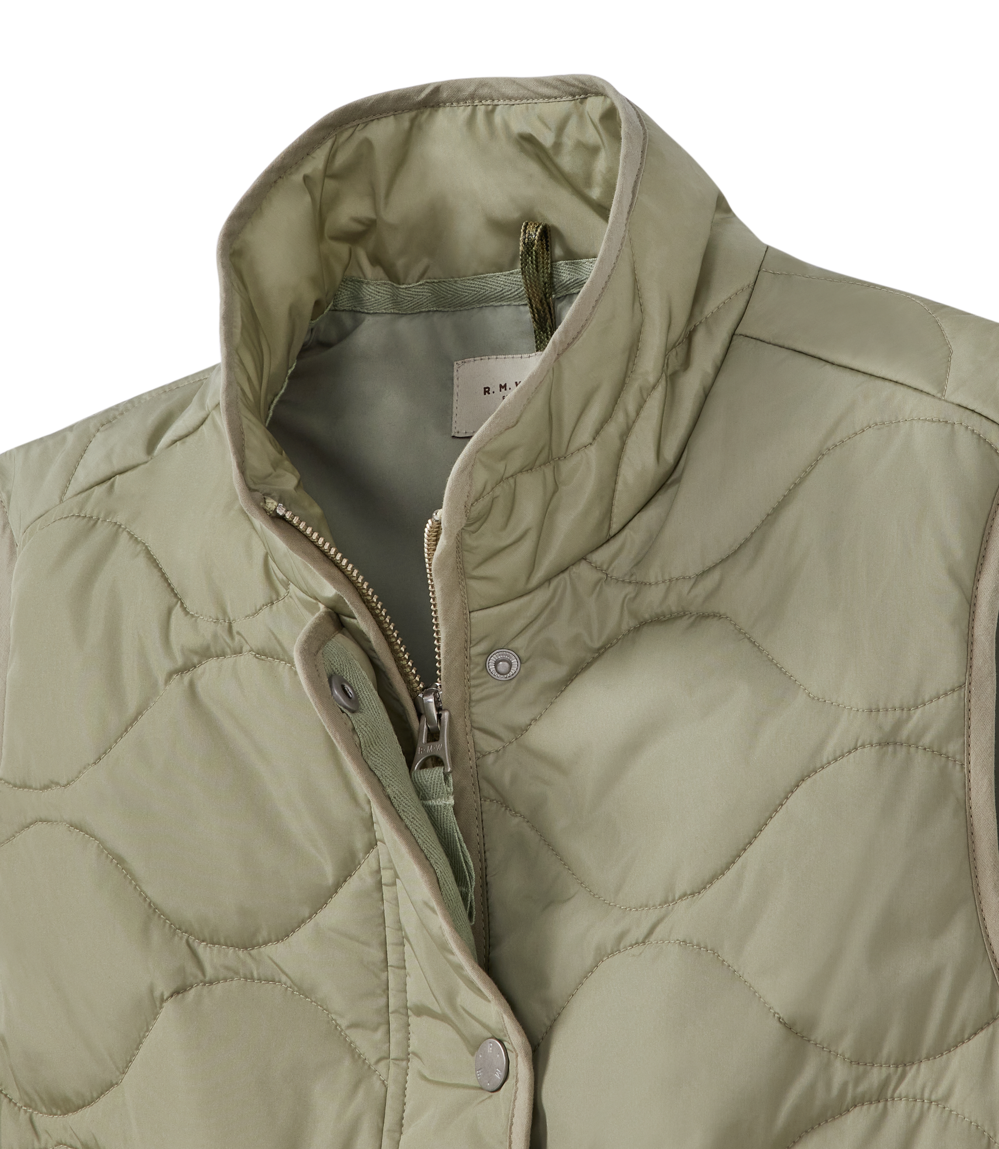 R M Williams - Wilby Gilet - Colour: Light Green