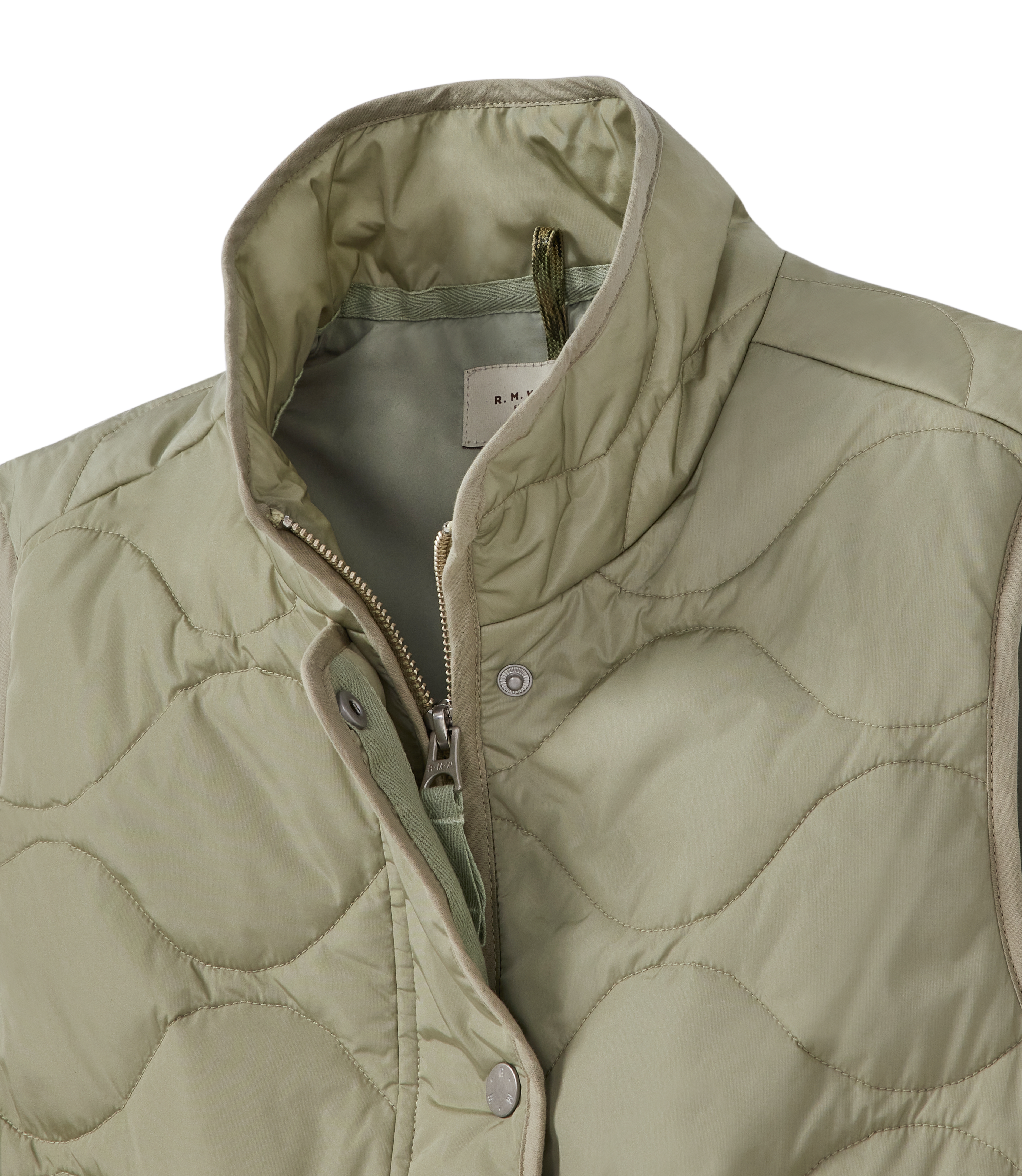 R M Williams - Wilby Gilet - Colour: Light Green