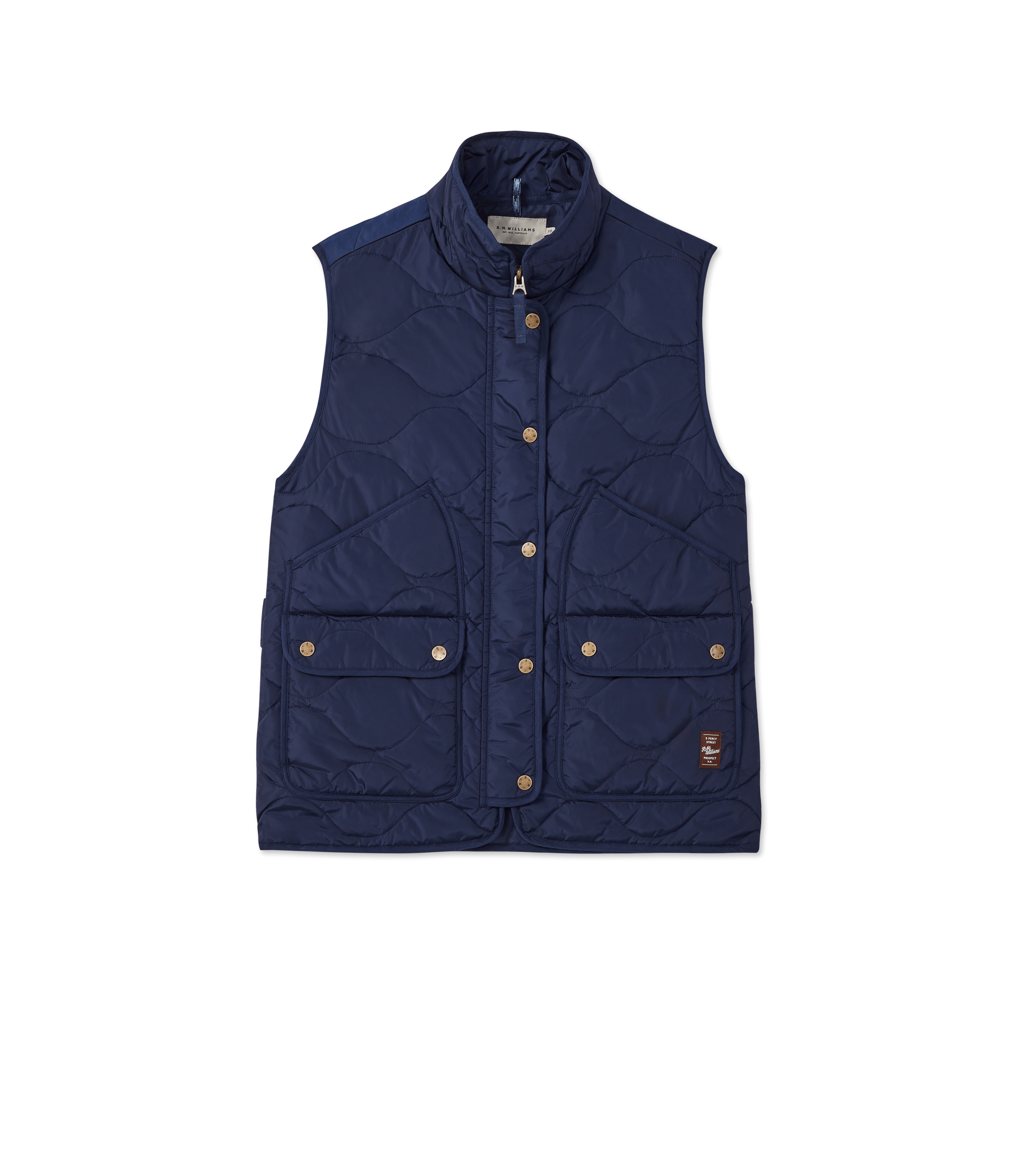 R M Williams - Wilby Gilet - Colour: Navy