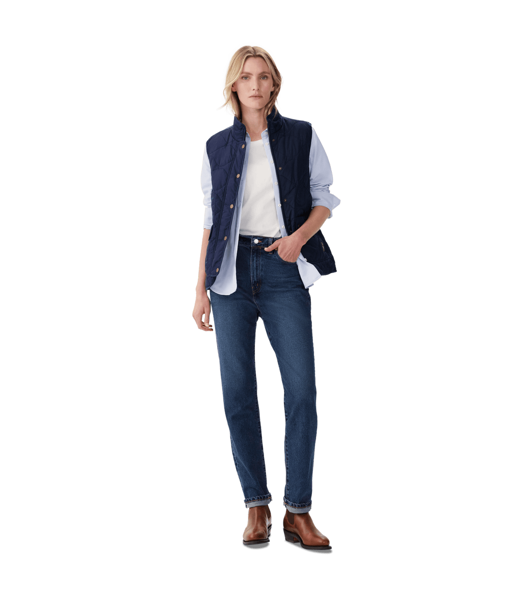 R M Williams - Wilby Gilet - Colour: Light Green