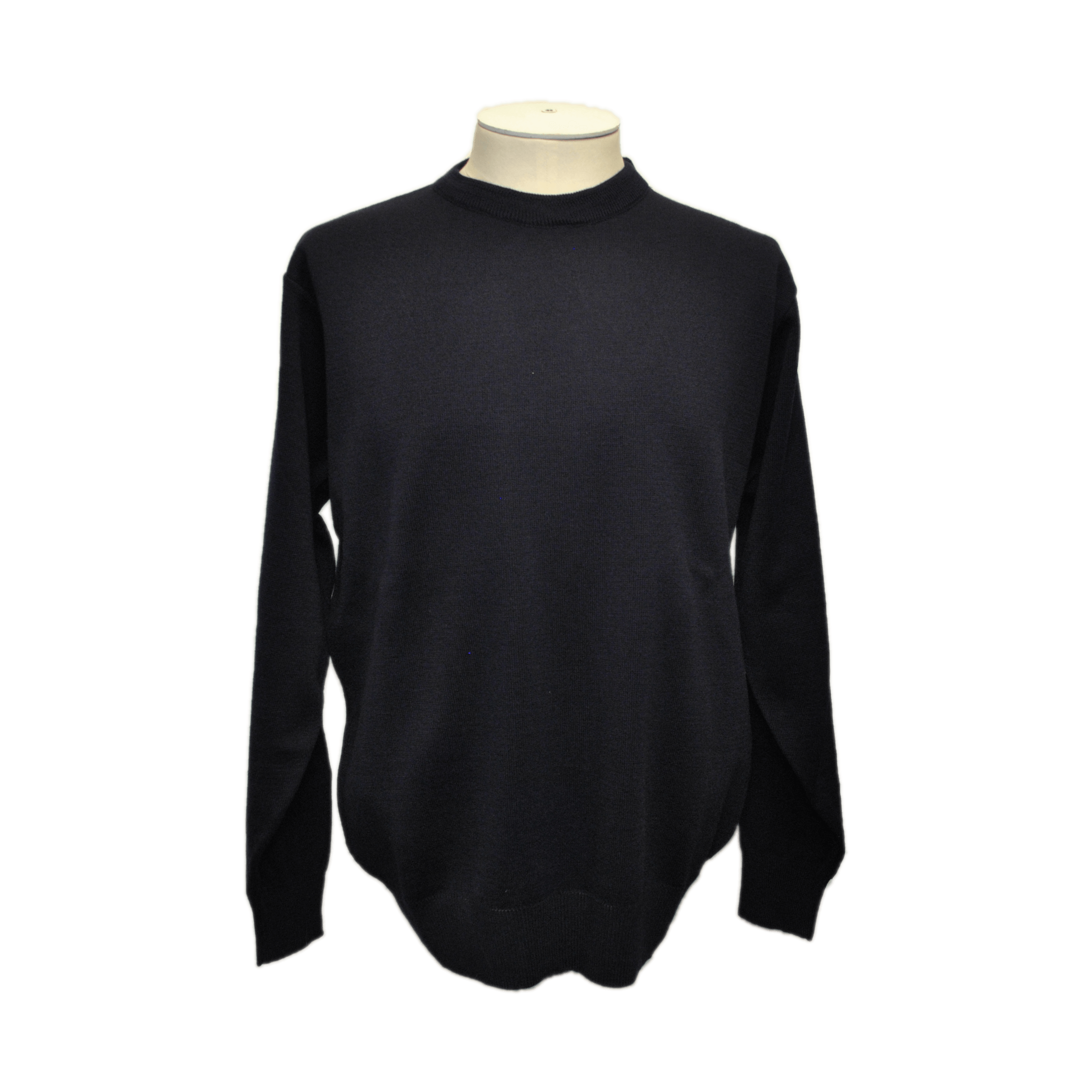 Merino Blend Crew Neck Pullover