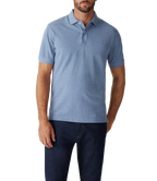 R M Williams - Rod Polo Shirt - Colour: Blue Marl