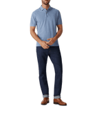 R M Williams - Rod Polo Shirt - Colour: Blue Marl