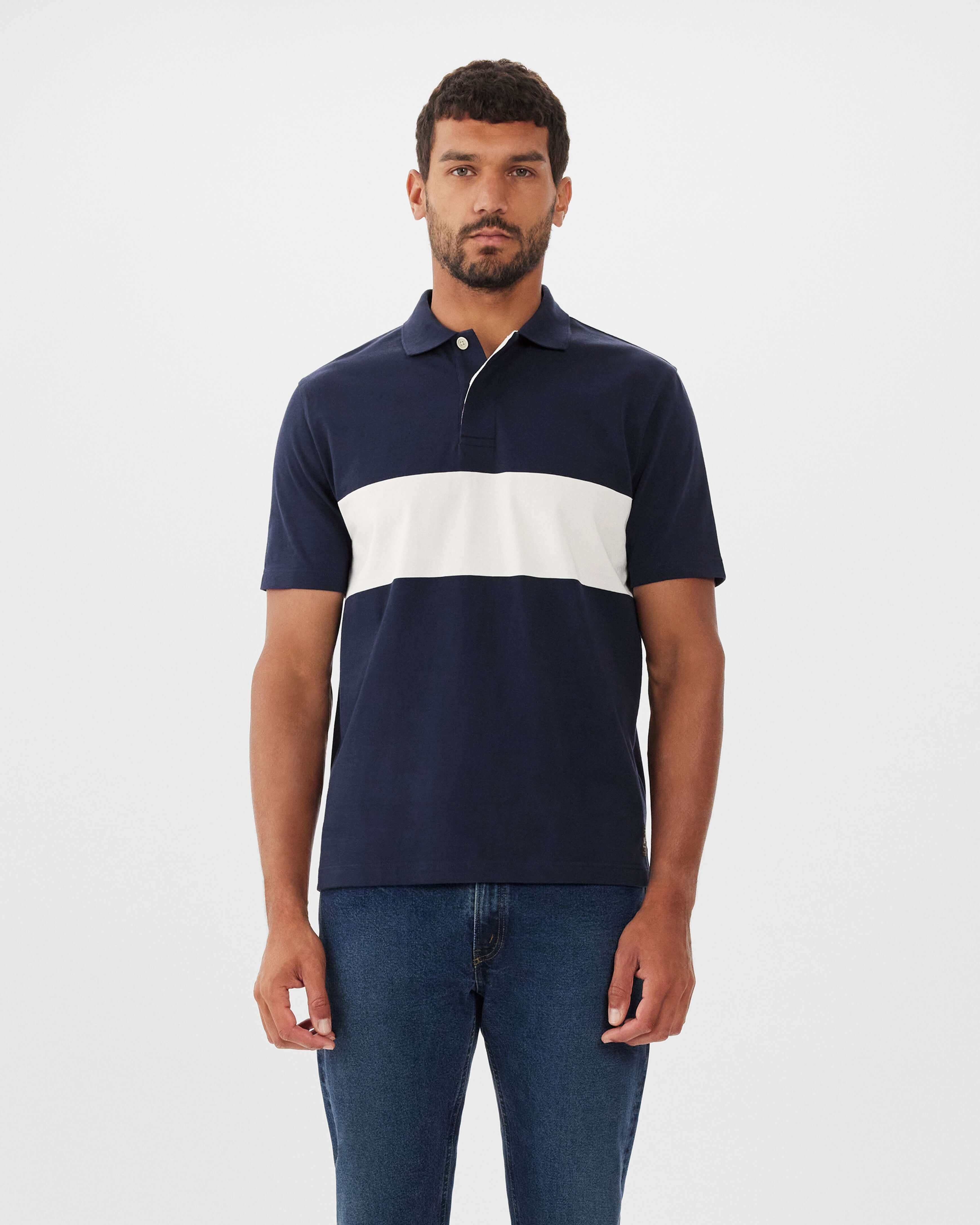 R M Williams - Colebrook Polo Shirt - Colour: Navy