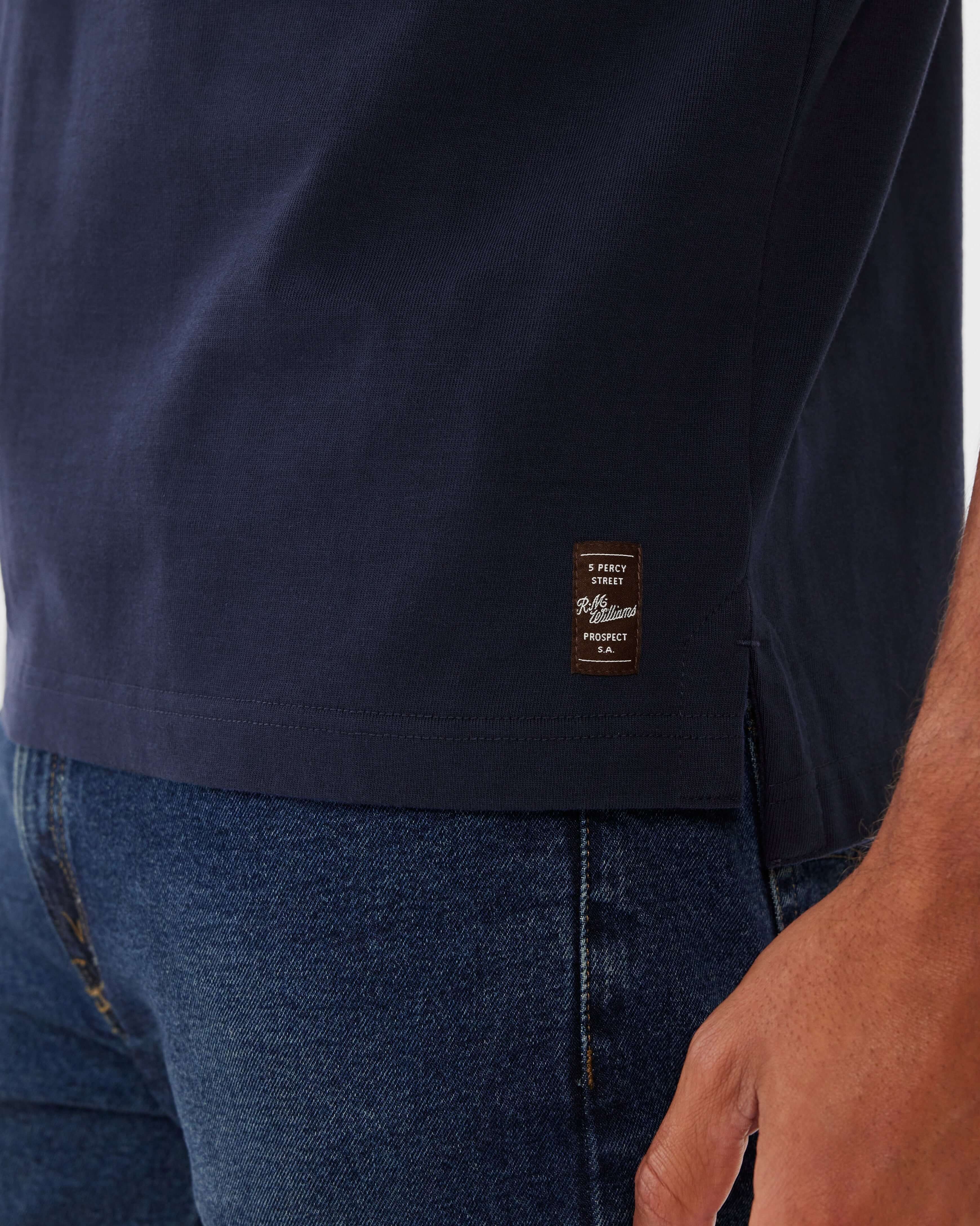 R M Williams - Colebrook Polo Shirt - Colour: Navy