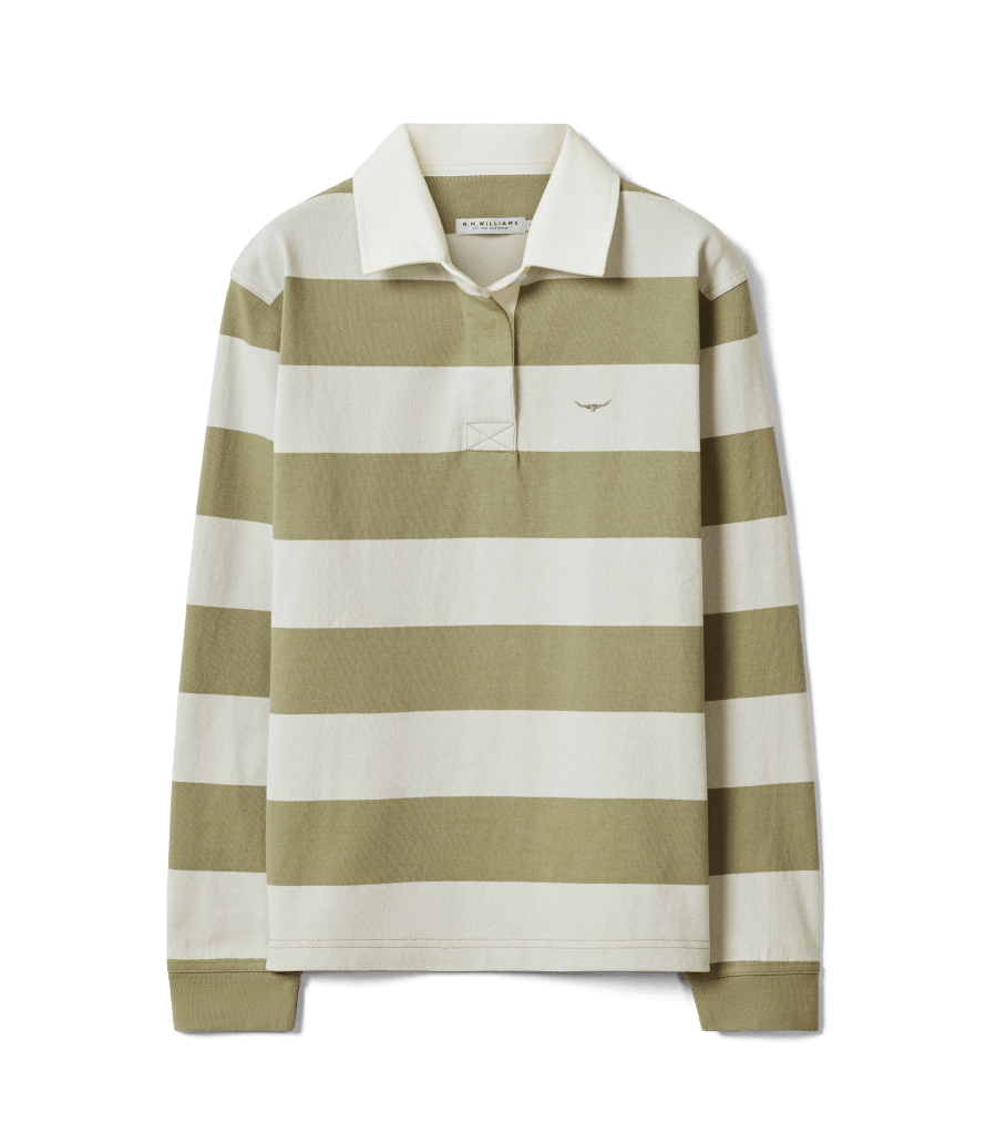 Narran Stripe Rugby Sweatshirt
