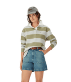 Narran Stripe Rugby Sweatshirt