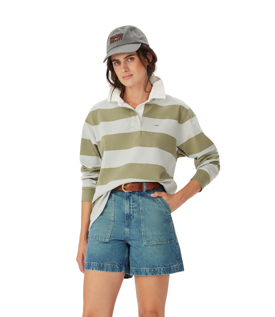 Narran Stripe Rugby Sweatshirt