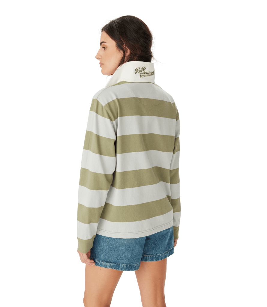 Narran Stripe Rugby Sweatshirt