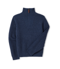 R M Williams - Kapunda 1/4 Zip Sweater - Colour: Dark Indigo