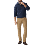 R M Williams - Kapunda 1/4 Zip Sweater - Colour: Dark Indigo