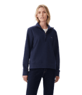 R.M. Williams Trickett ¼ Zip Sweatshirt in Navy, front view