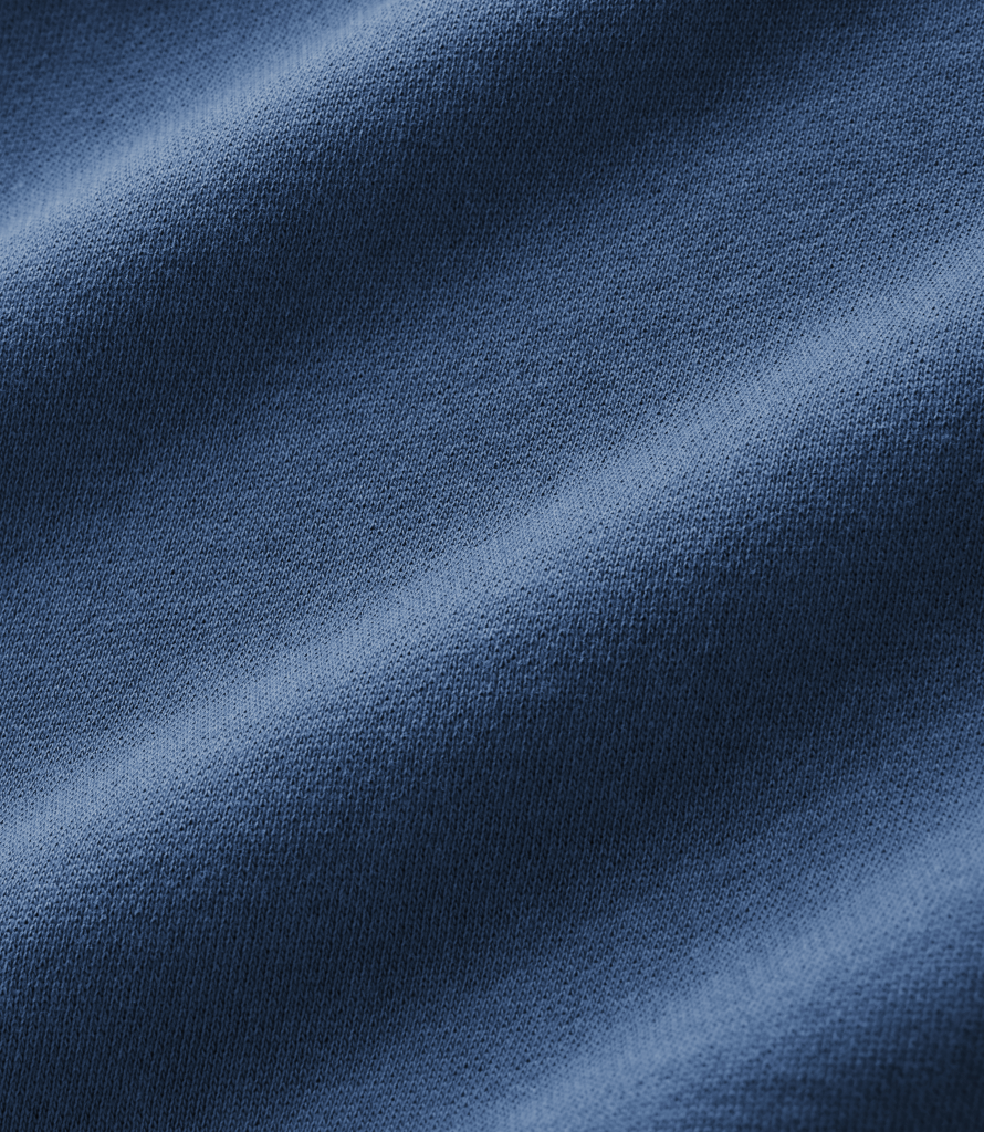 R.M.Williams Mulyungarie ¼ Zip Sweatshirt in Mid Blue, image 5