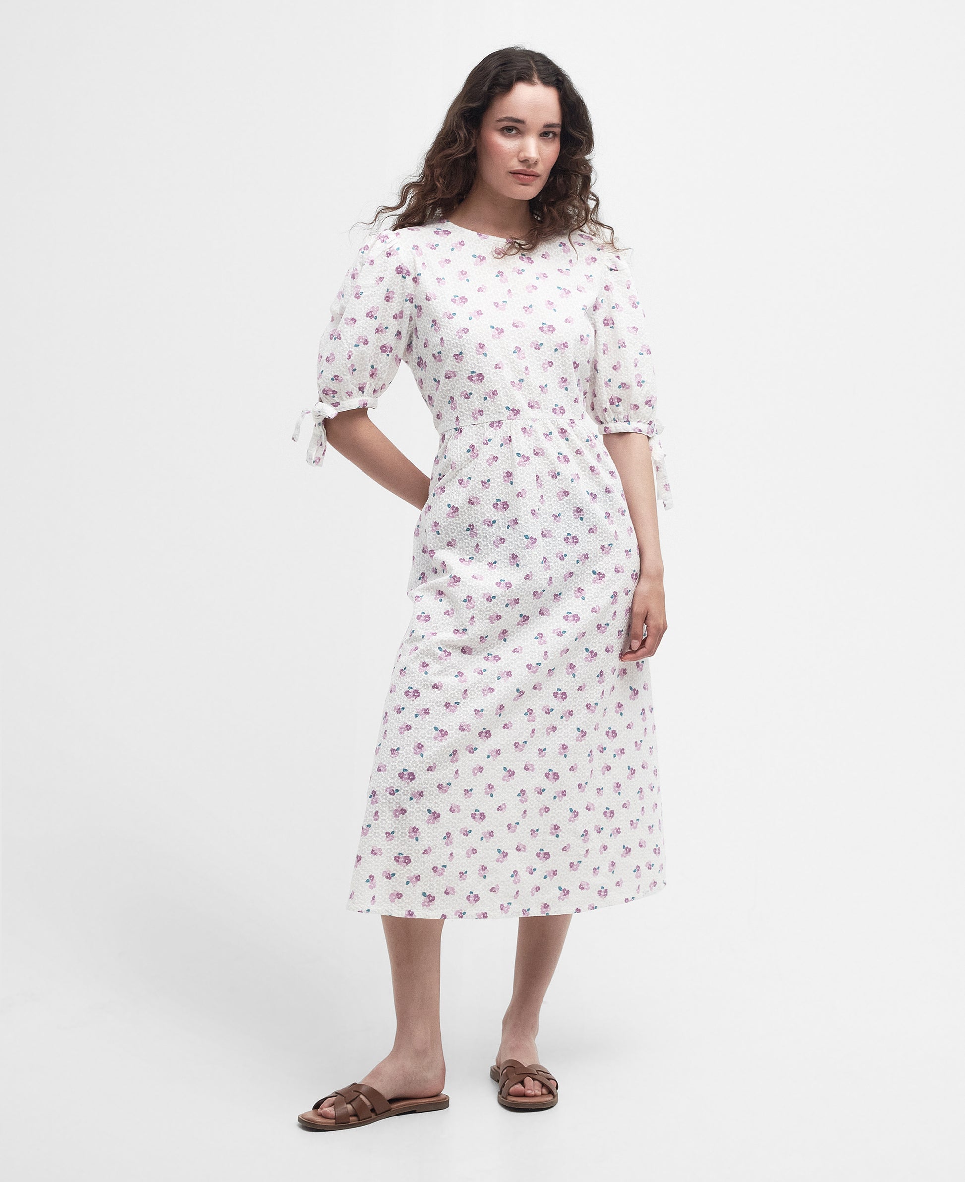 Barbour - Goodleigh Midi Dress - Colour: Classic Multi