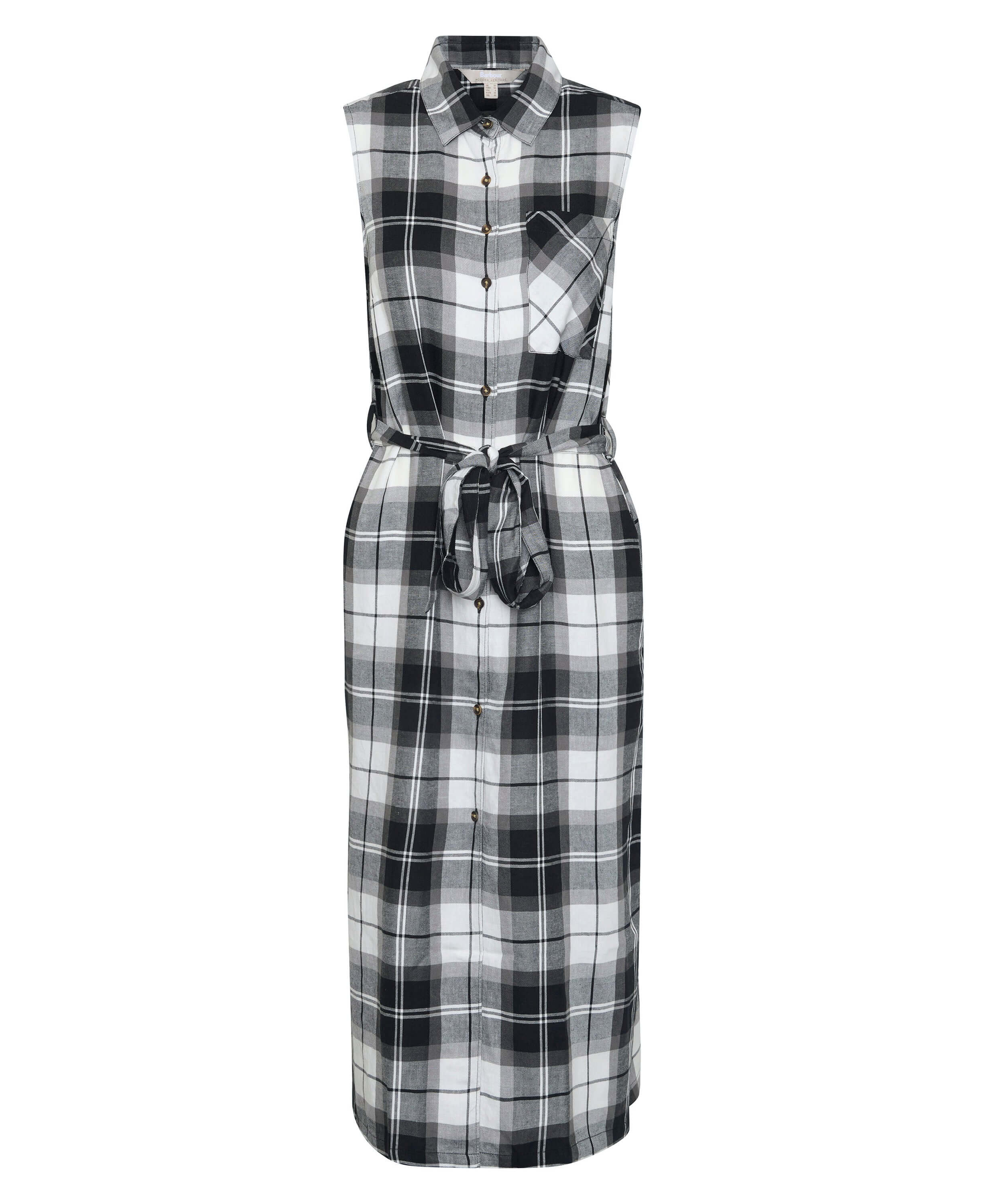 Agnes Tartan Midi Dress