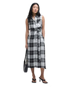 Agnes Tartan Midi Dress