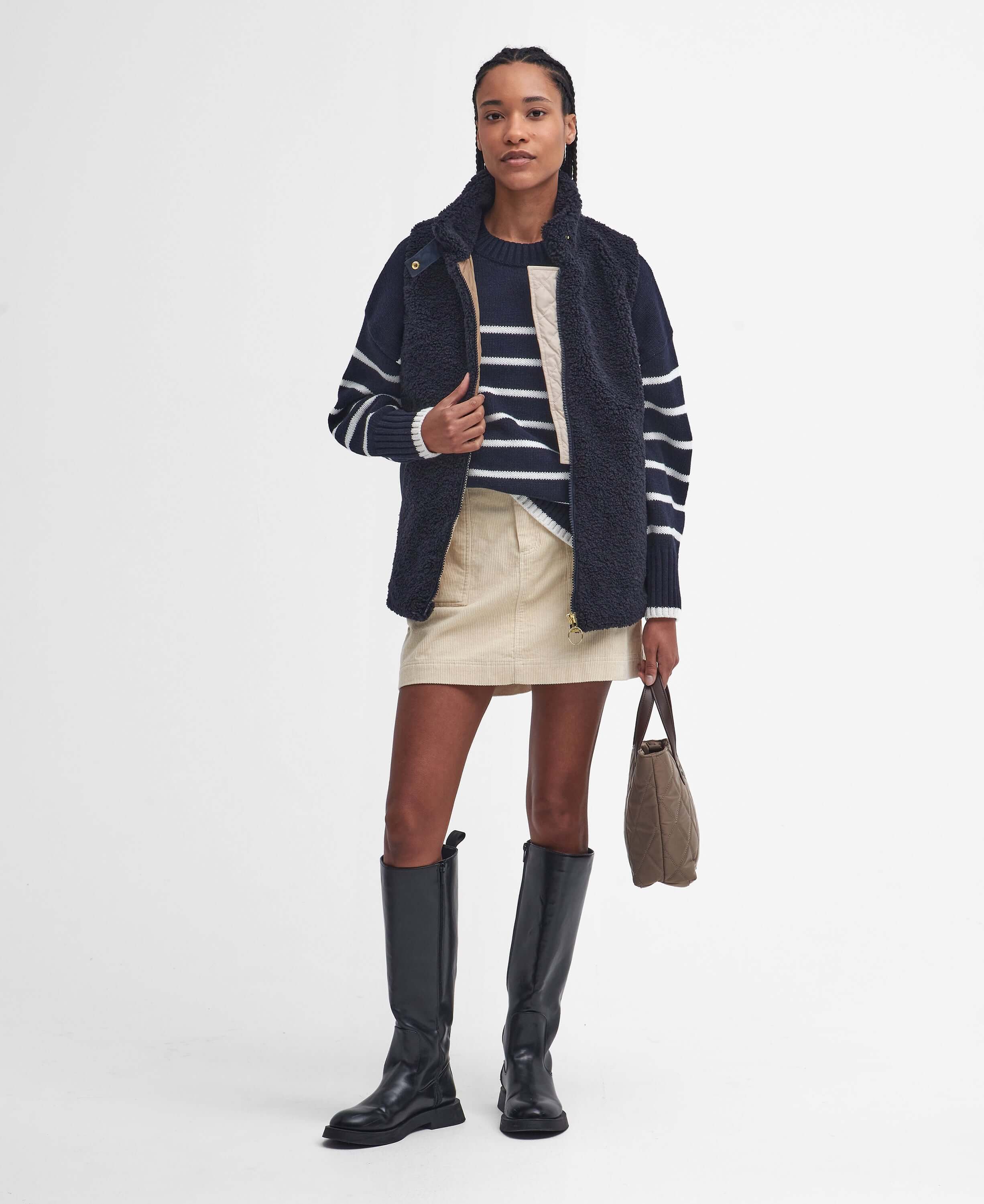 Barbour - Elisha Gilet - Colour: Navy