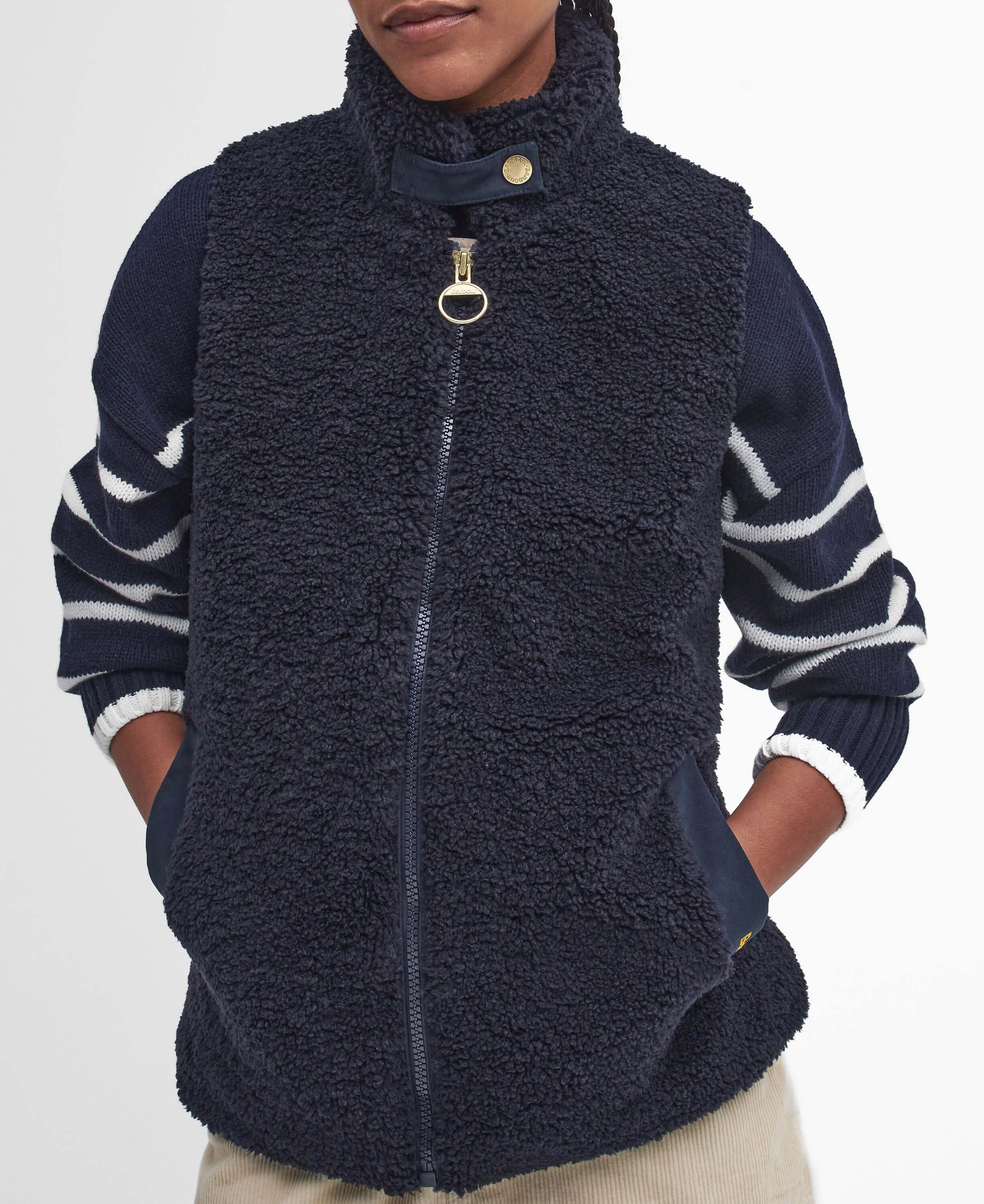 Barbour - Elisha Gilet - Colour: Navy