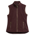 Barbour Country Colton Fleece Gilet in Fig – front view