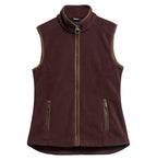 Barbour Country Colton Fleece Gilet in Fig – front view