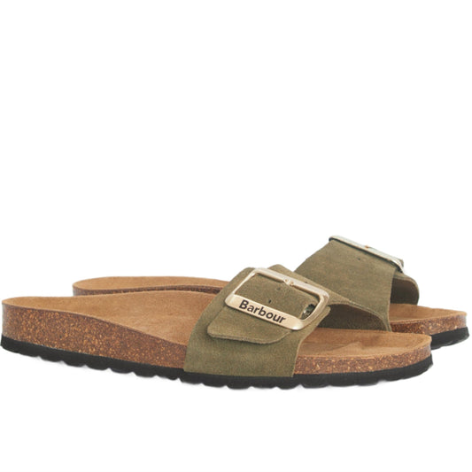 Barbour - Benton Sandals - Colour: Olive