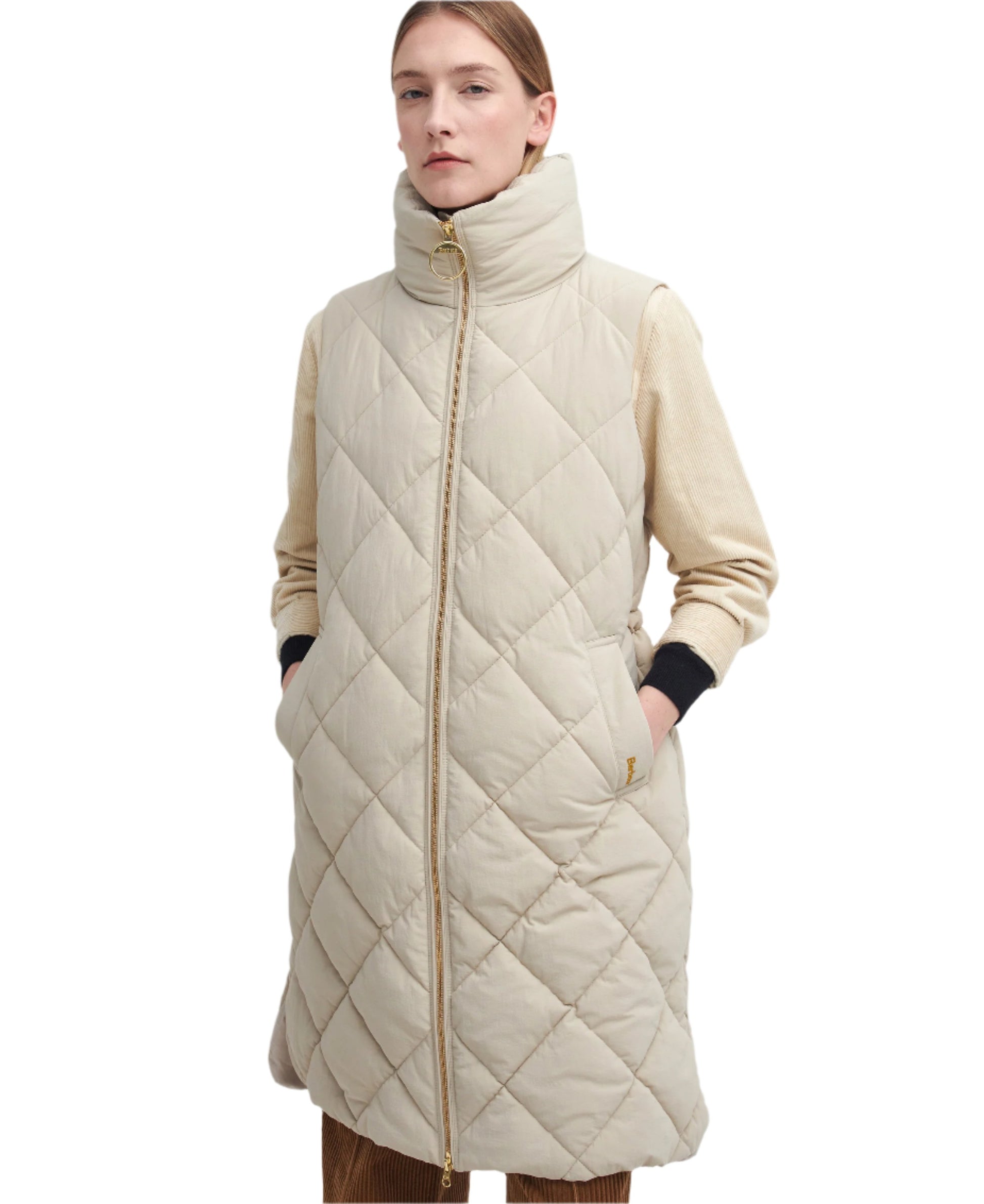 Barbour - Leverton Gilet - Colour: Oatmeal