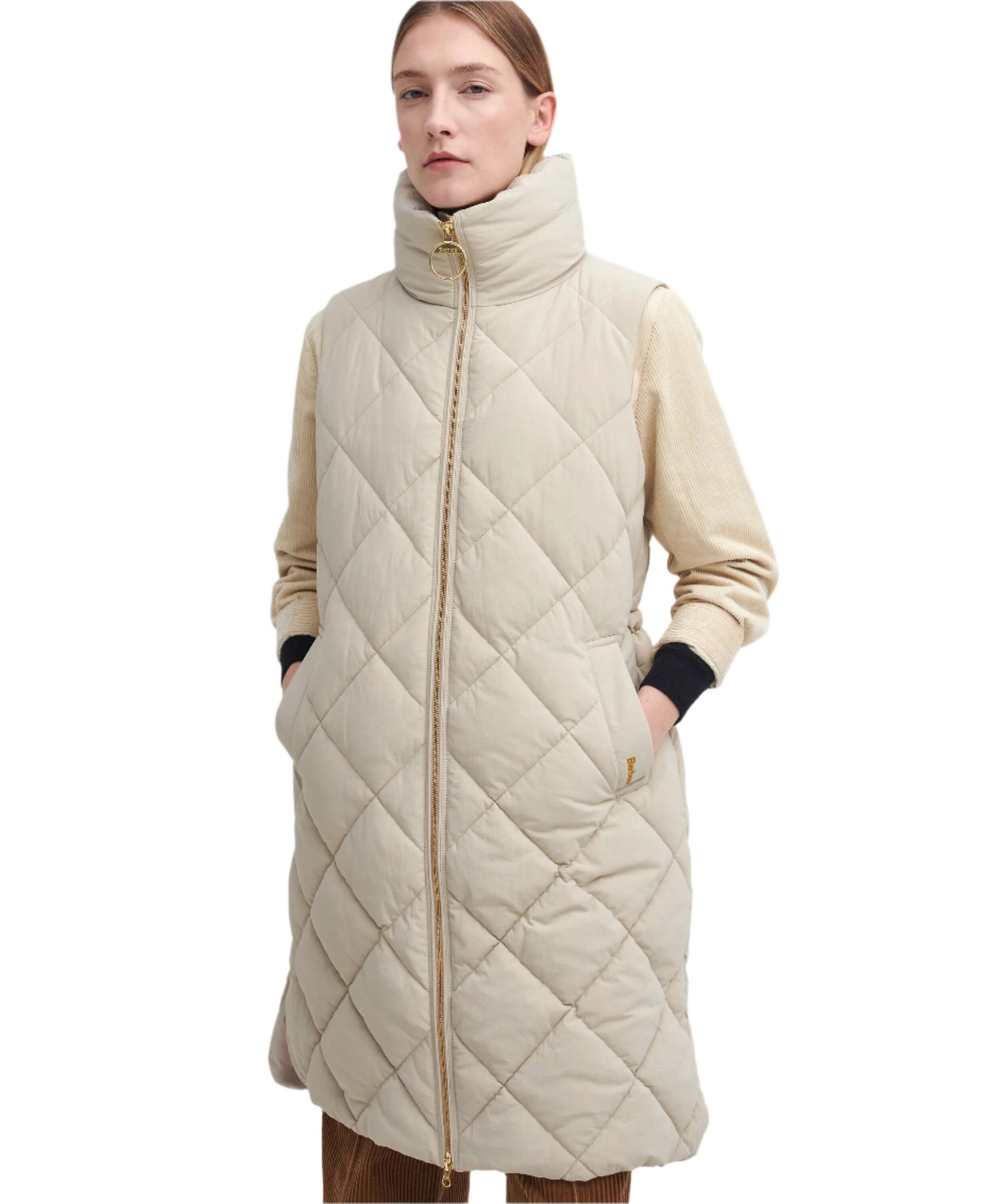 Barbour - Leverton Gilet - Colour: Oatmeal