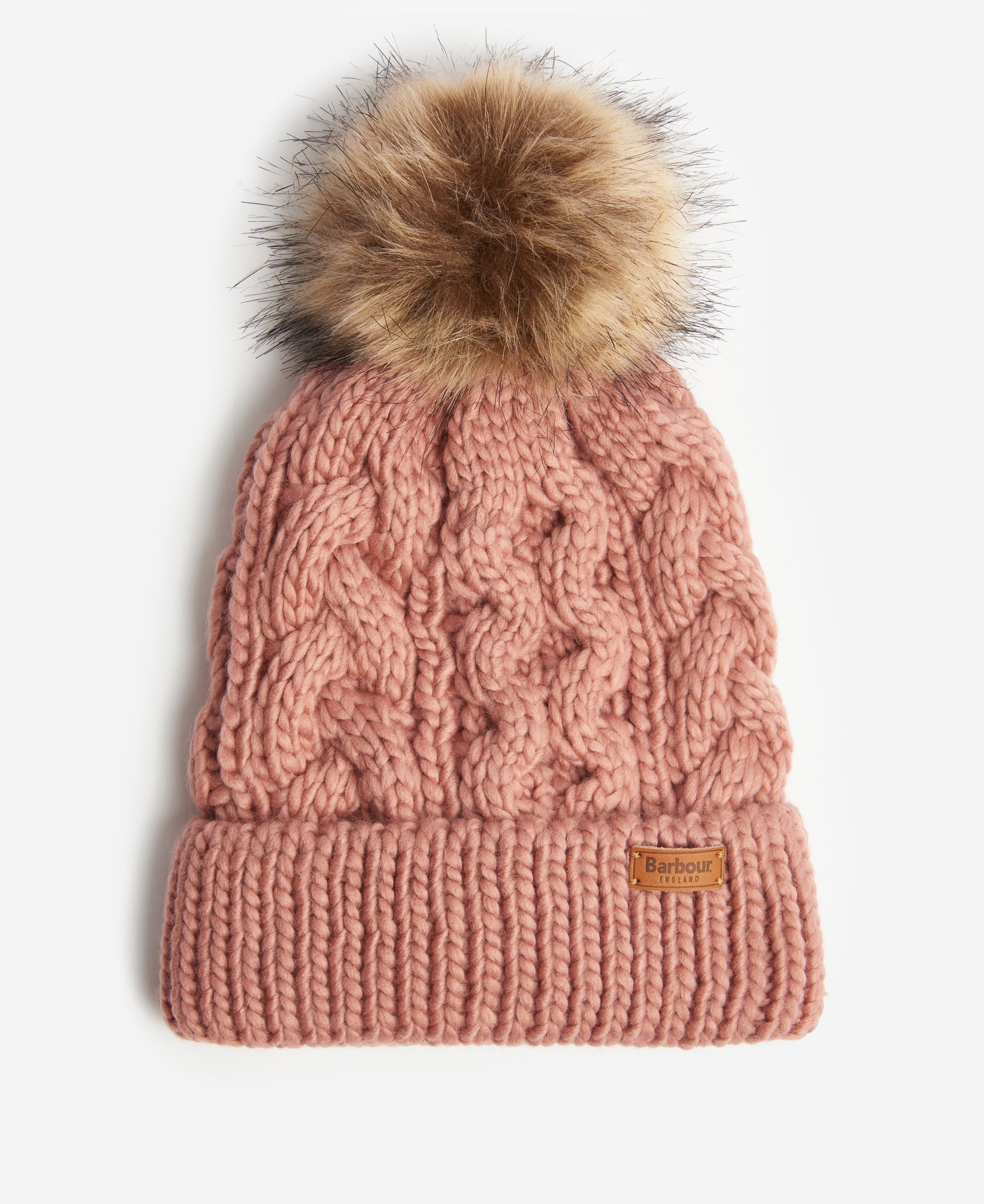Barbour - Penshaw Beanie - Colour: Dusty Rose
