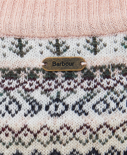 Barbour - Peak Knit - Colour: Pink Ice