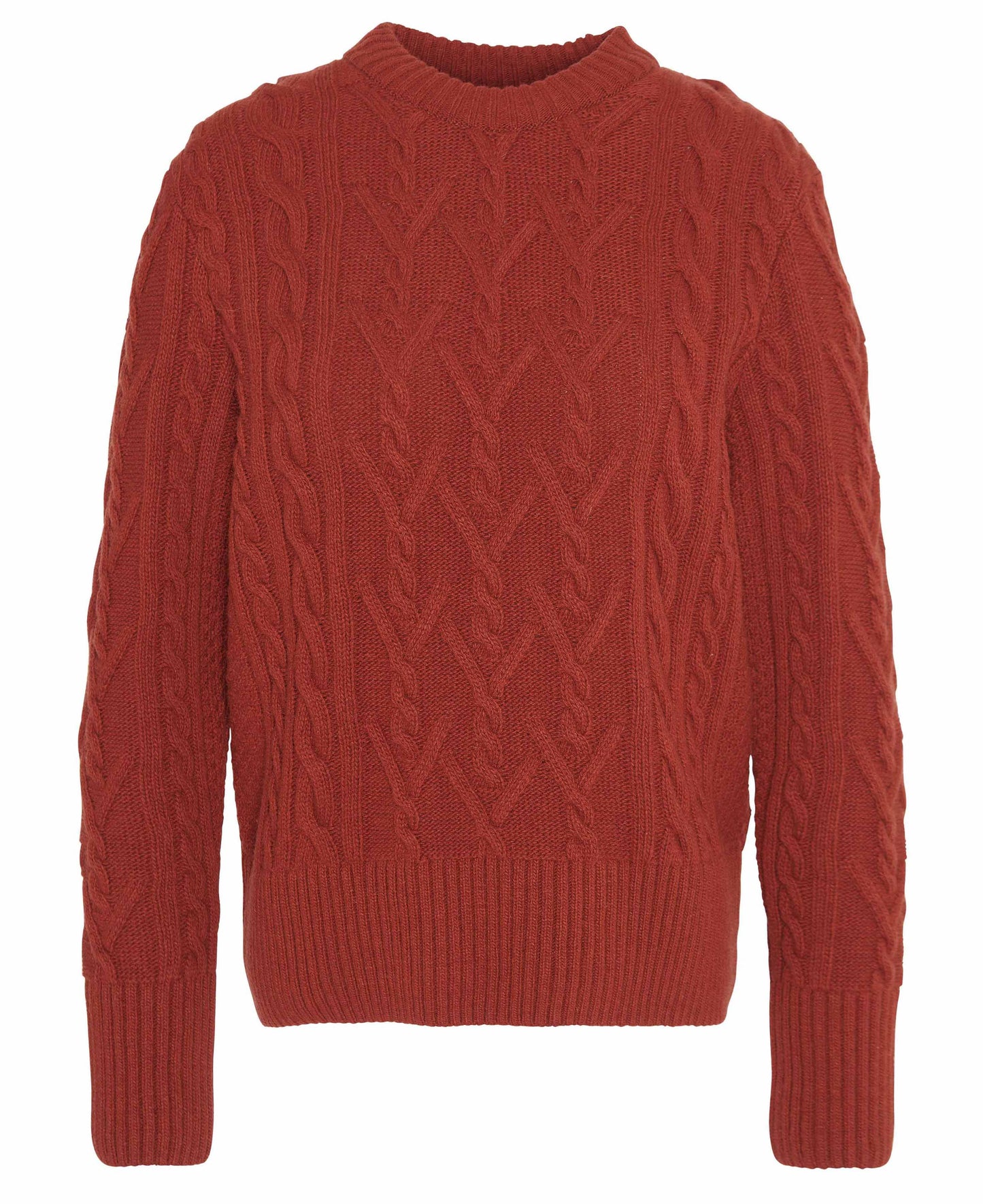 Barbour - Solway Knit - Colour: Spiced Pumpkin