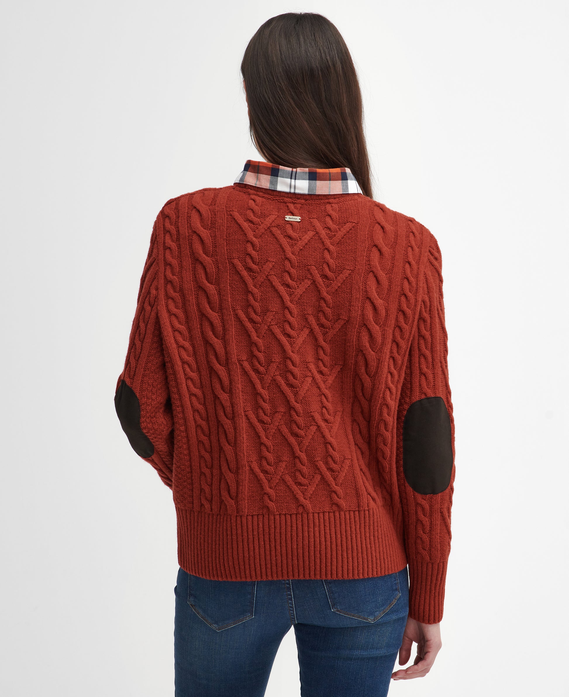 Barbour - Solway Knit - Colour: Spiced Pumpkin