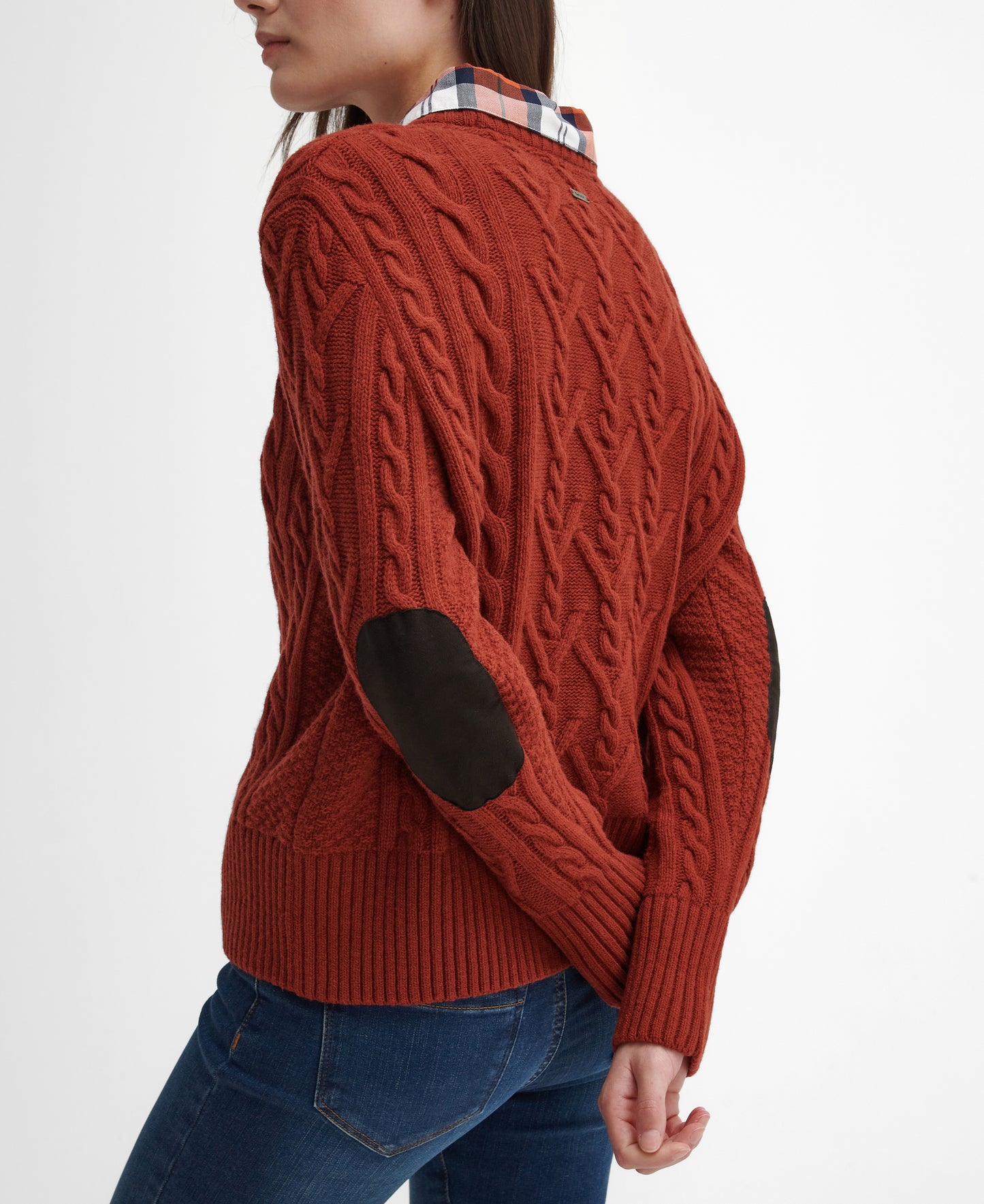 Barbour - Solway Knit - Colour: Spiced Pumpkin