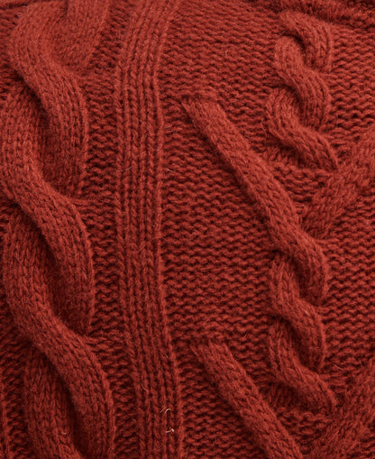 Barbour - Solway Knit - Colour: Spiced Pumpkin