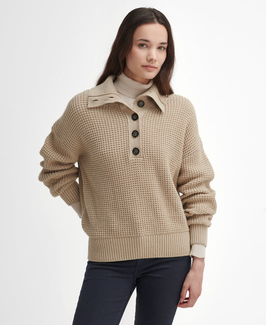 Barbour - Woodside Knit - Colour: Oatmeal