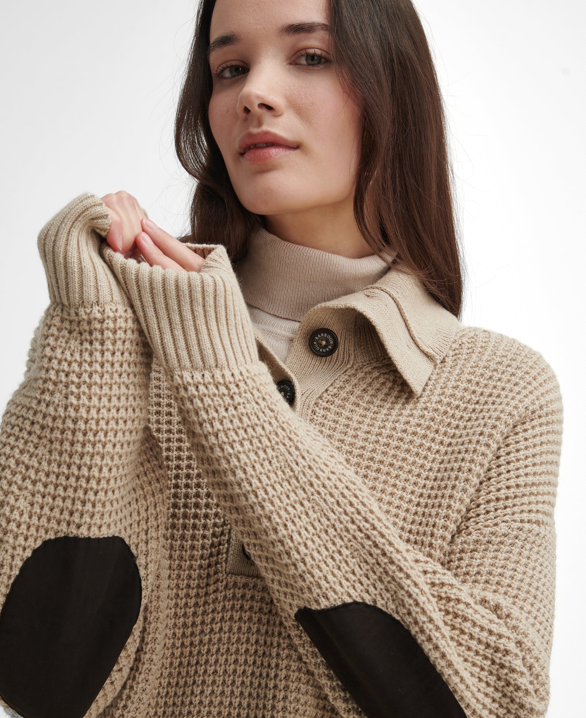 Barbour - Woodside Knit - Colour: Oatmeal