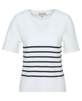Ivy Striped Short-Sleeved Jumper