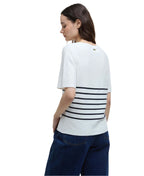 Ivy Striped Short-Sleeved Jumper