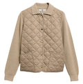 Barbour Allendale Knitted Cardigan in Warm Trench – front view