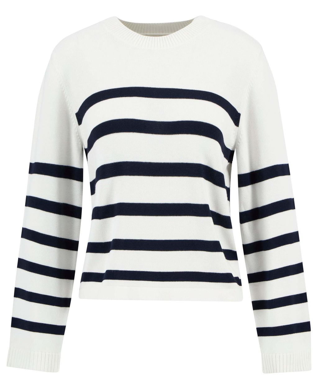 Fern Striped Crew Neck Jumper
