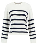 Fern Striped Crew Neck Jumper