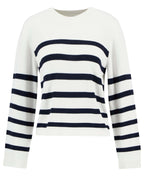Fern Striped Crew Neck Jumper