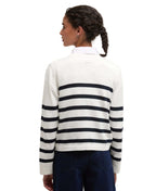 Fern Striped Crew Neck Jumper