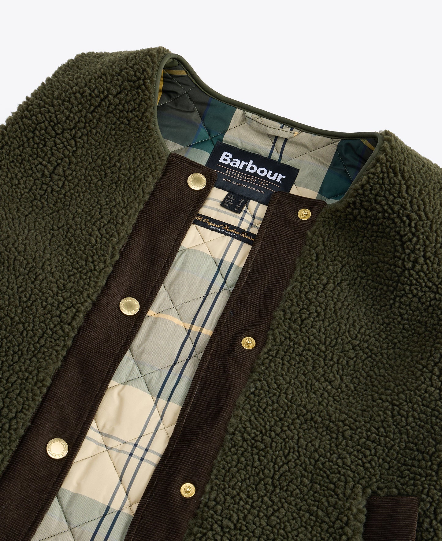 Barbour - Dulcie Liner - Colour: Ecru