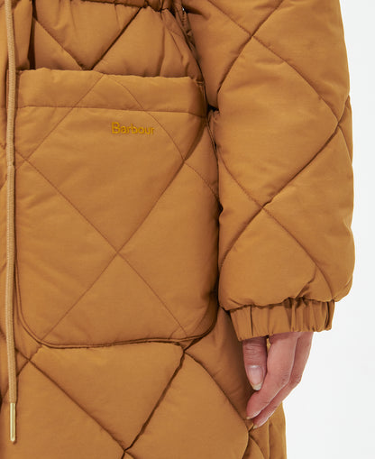 Barbour - Orinsay Quilted Coat - Colour: mustard