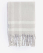 Barbour - Isla Tartan Boucle Scarf - Colour: Chocolate
