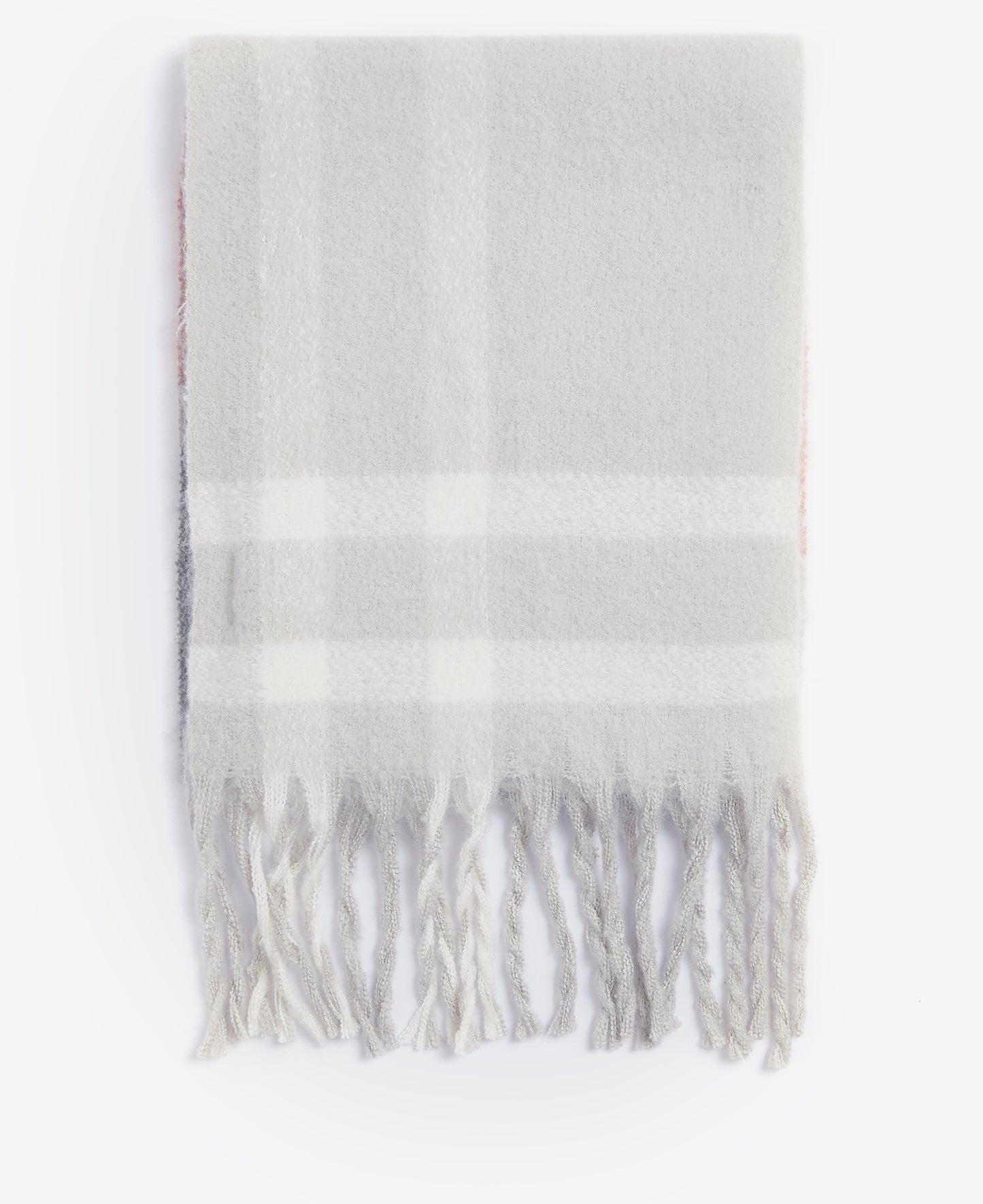 Barbour - Isla Tartan Boucle Scarf - Colour: Chocolate