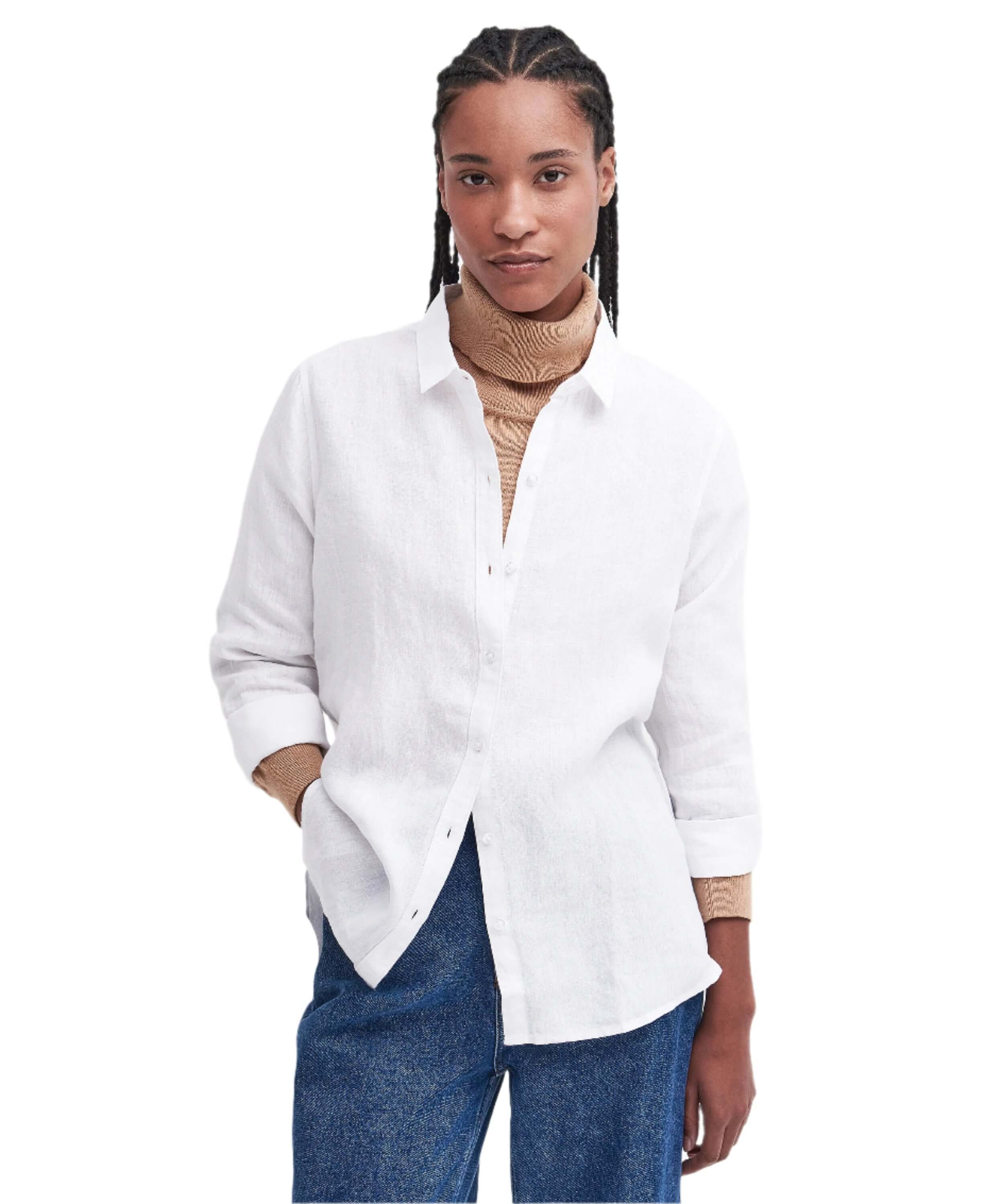 Marine Relaxed Long-Sleeved Shirt