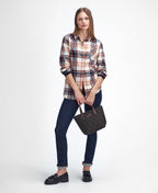 Barbour - Pendula Checked Shirt - Colour: Cloud & Spiced Pumpkin
