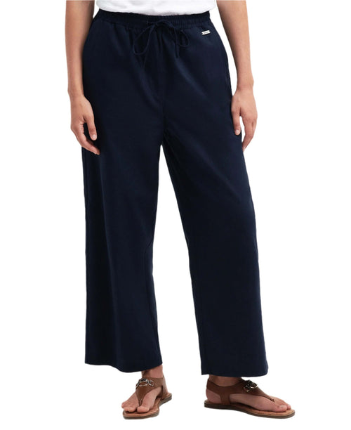 Barbour Christie Wide-Leg Trousers – styled outfit view